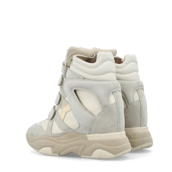 Isabel Marant Sneakers in Cream and Gray - Picture 3 of 4